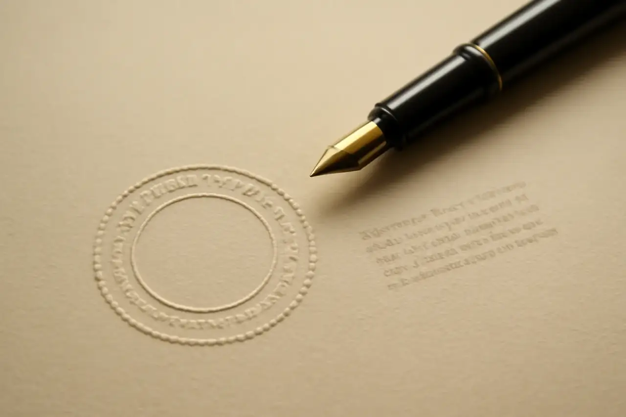 A notarized Certificate of Accuracy, exactly as banks, DMVs, and registrars ask for it.